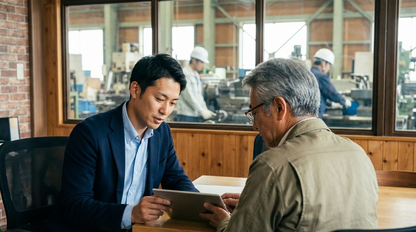 私が直接伺う理由